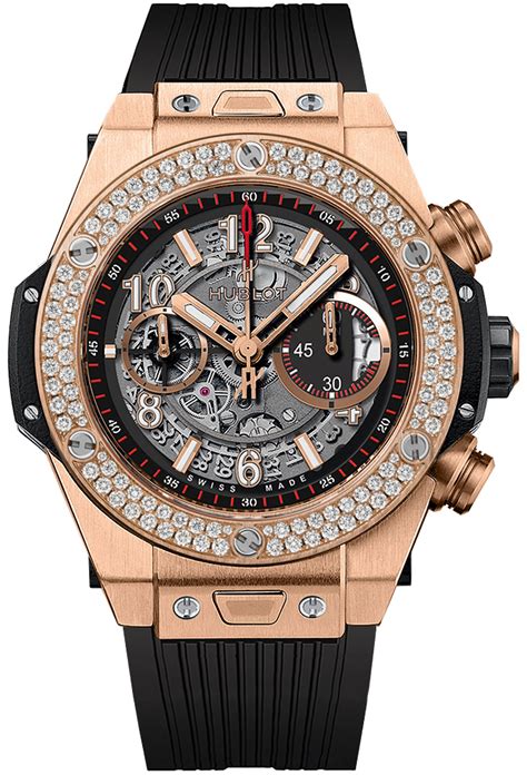 411.ox.1180.rx.1104 hublot|Big Bang Unico King Gold Diamonds 42 mm .